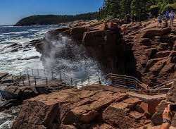 The park has rich geography which includes an ocea The park has rich geography which includes an ocean coastline, woodlands, mountains, lakes, ponds, etc. There are approximately 26 mountains in the ar